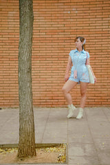 Mézam Solana Floral Romper